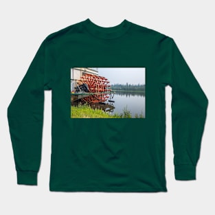 USA. Alaska. On the River. Paddle Wheel. Long Sleeve T-Shirt